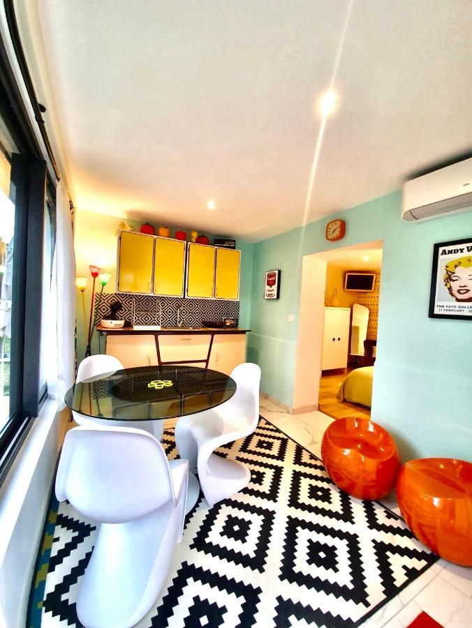 La Maison Pop Appartement Meuble Independant Avec Jardin Romans-sur-Isère Exteriör bild