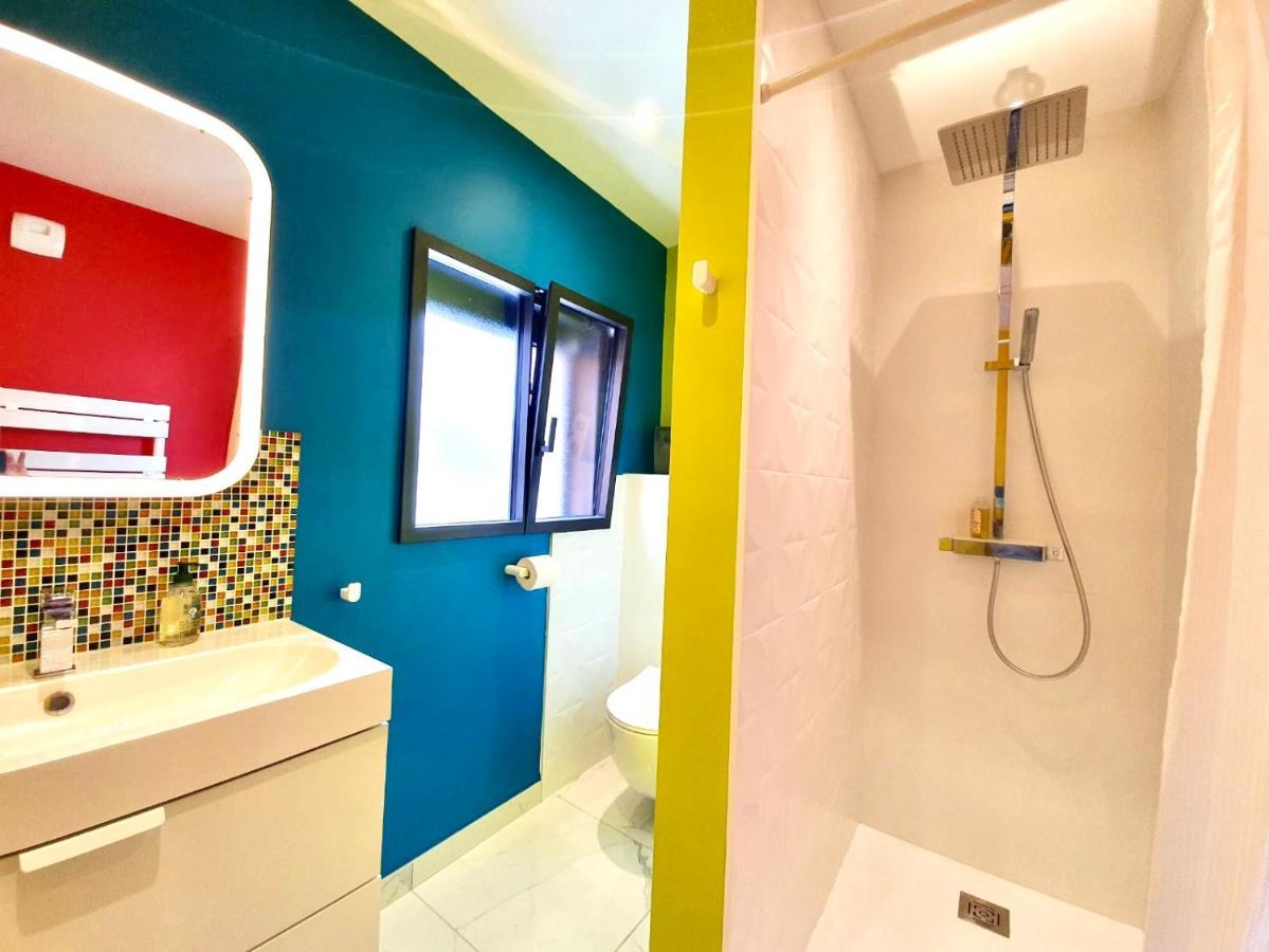 La Maison Pop Appartement Meuble Independant Avec Jardin Romans-sur-Isère Exteriör bild