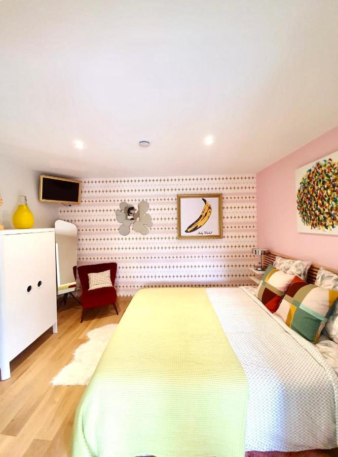 La Maison Pop Appartement Meuble Independant Avec Jardin Romans-sur-Isère Exteriör bild