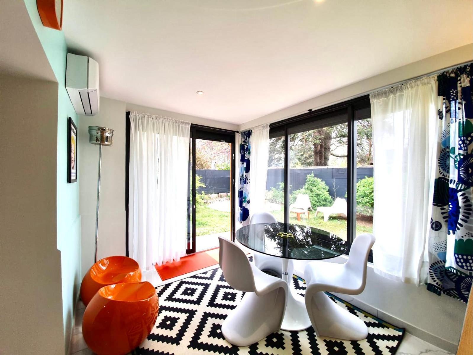 La Maison Pop Appartement Meuble Independant Avec Jardin Romans-sur-Isère Exteriör bild