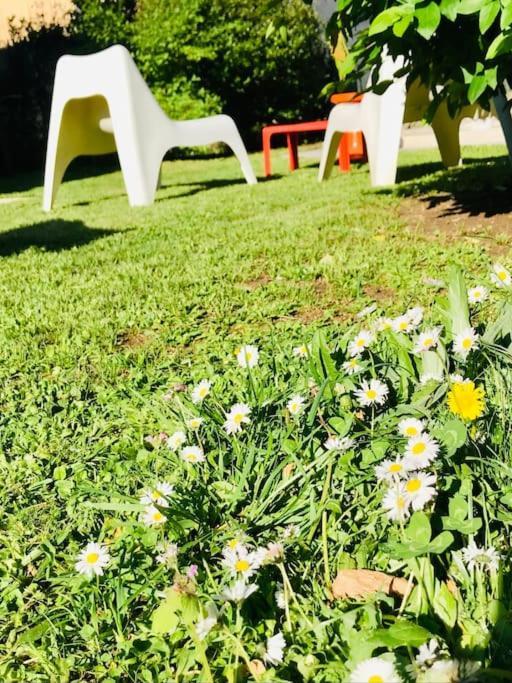 La Maison Pop Appartement Meuble Independant Avec Jardin Romans-sur-Isère Exteriör bild