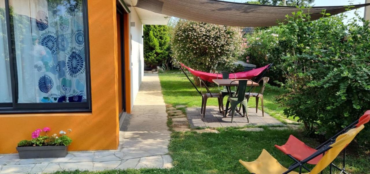 La Maison Pop Appartement Meuble Independant Avec Jardin Romans-sur-Isère Exteriör bild