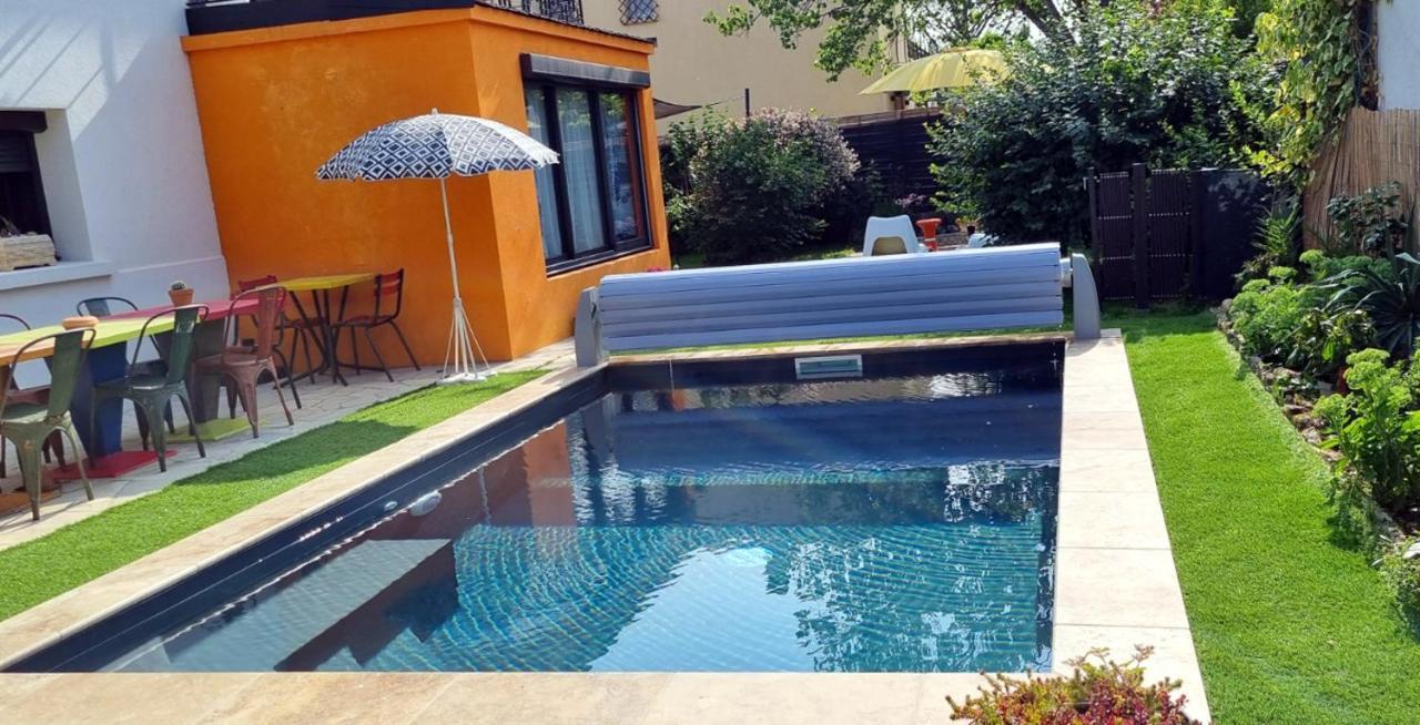 La Maison Pop Appartement Meuble Independant Avec Jardin Romans-sur-Isère Exteriör bild